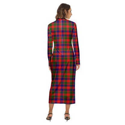 Gow Modern Tartan Crest Women's Hip Dress