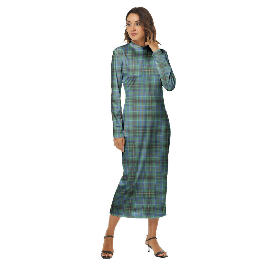 MacInnes Ancient Tartan Plaid Women's Hip Dress