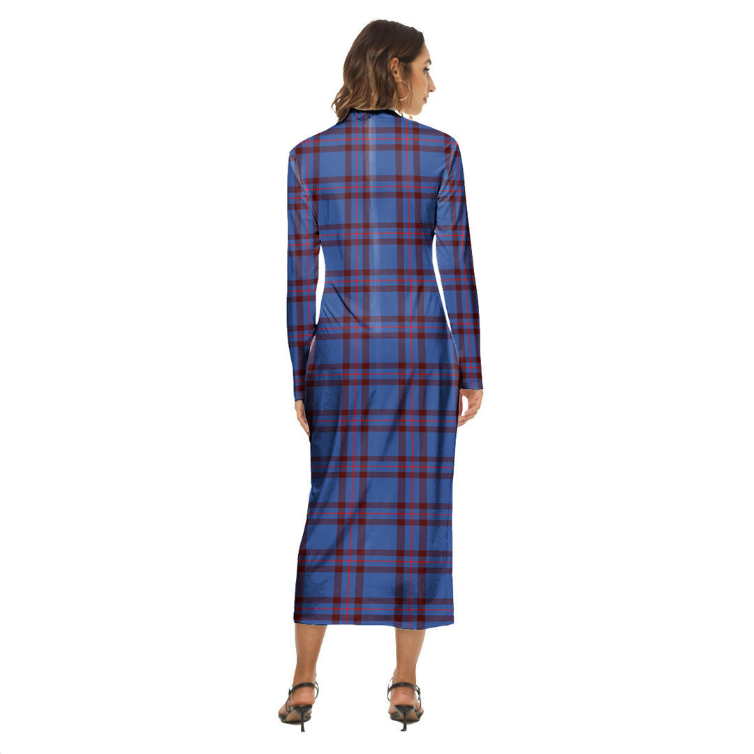 Elliot Modern Tartan Crest Women's Hip Dress