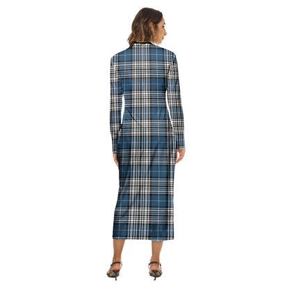 Napier Modern Tartan Crest Women's Hip Dress