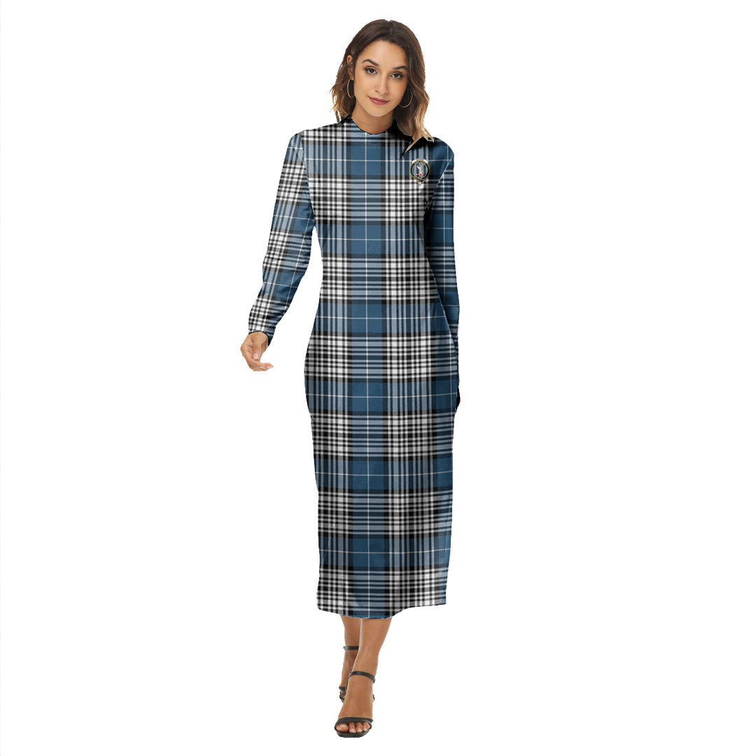 Napier Modern Tartan Crest Women's Hip Dress