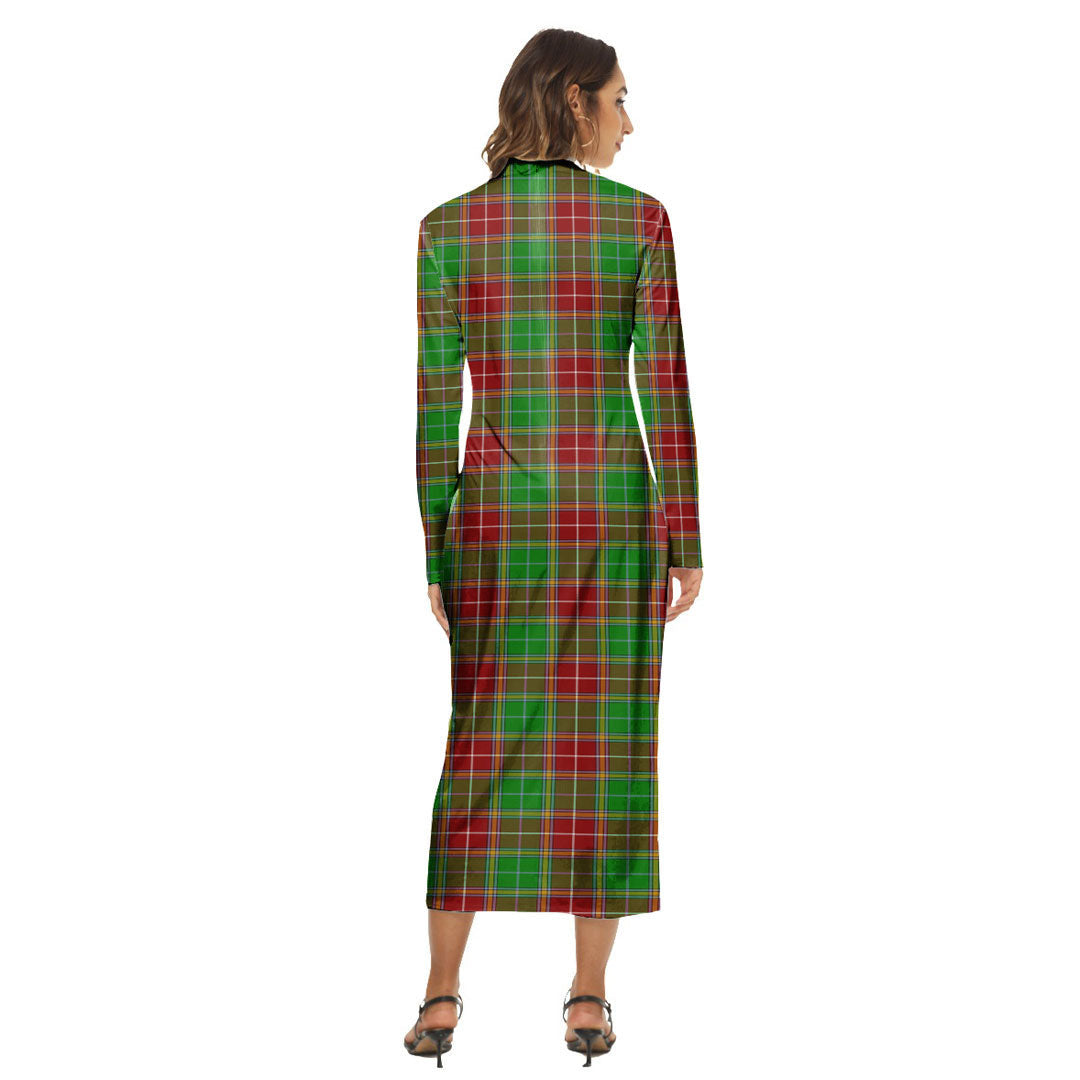 Baxter Modern Tartan Plaid Women's Hip Dress