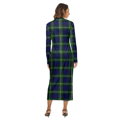 Forbes Modern Tartan Crest Women's Hip Dress