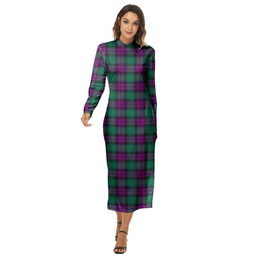 MacArthur Milton Tartan Plaid Women's Hip Dress