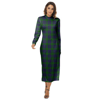 Lockhart Modern Tartan Plaid Women's Hip Dress