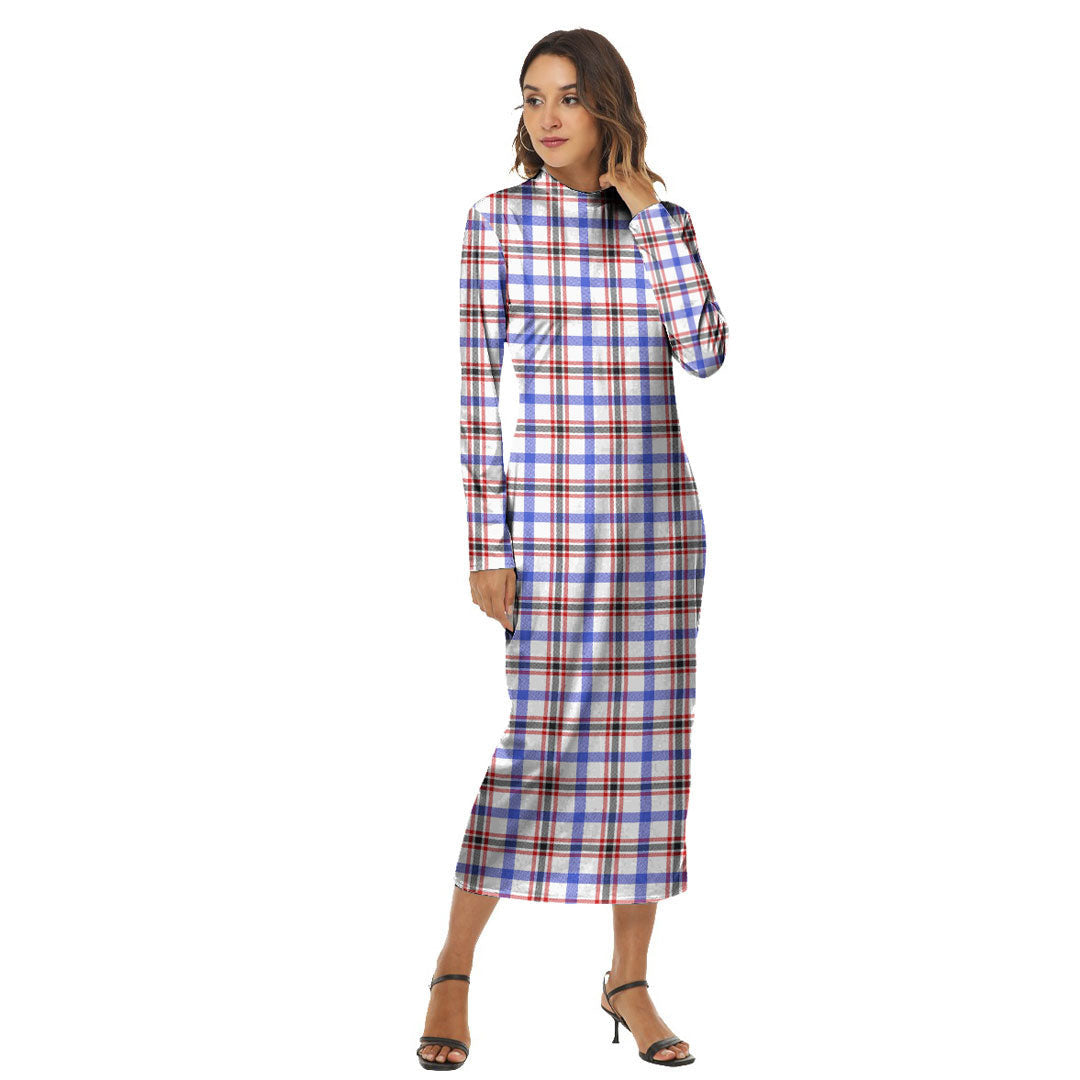 Boswell Modern Tartan Plaid Women's Hip Dress