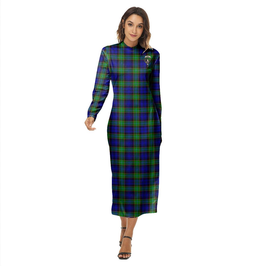 Sempill Modern Tartan Crest Women's Hip Dress