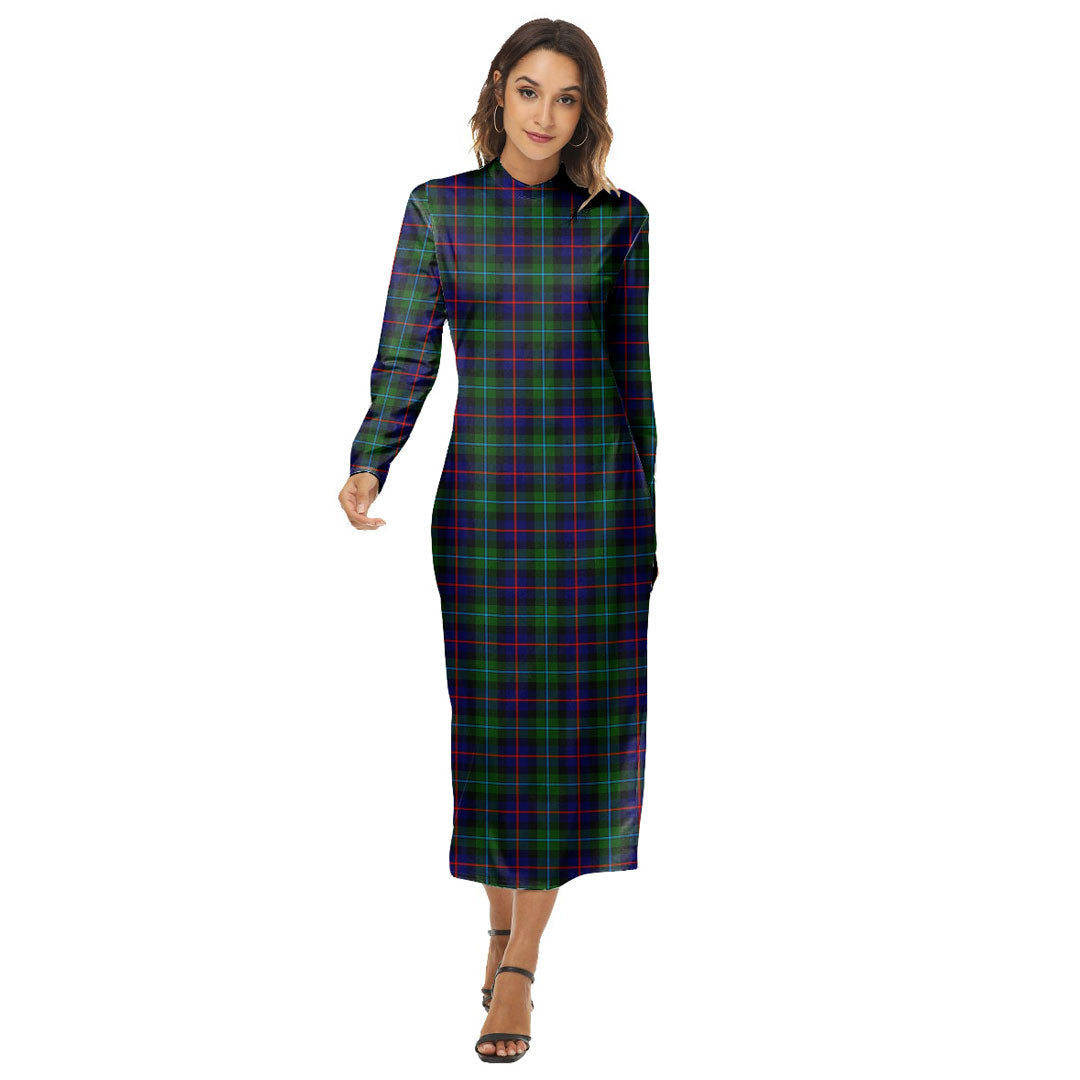 Campbell of Cawdor Modern Tartan Plaid Women's Hip Dress