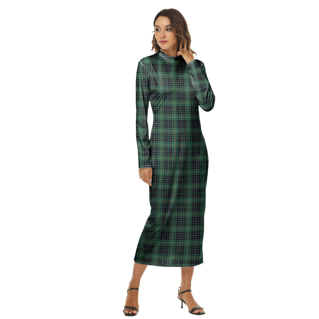 MacAulay Hunting Ancient Tartan Plaid Women's Hip Dress