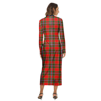 Drummond of Perth Tartan Plaid Women's Hip Dress