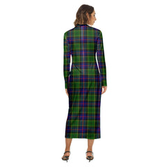 Forsyth Modern Tartan Crest Women's Hip Dress