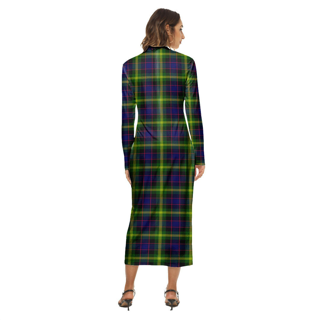 Watson Modern Tartan Crest Women's Hip Dress