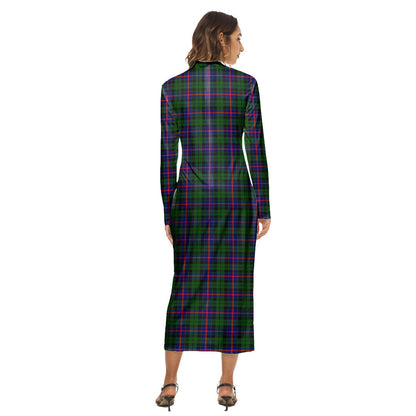 Morrison Modern Tartan Plaid Women's Hip Dress