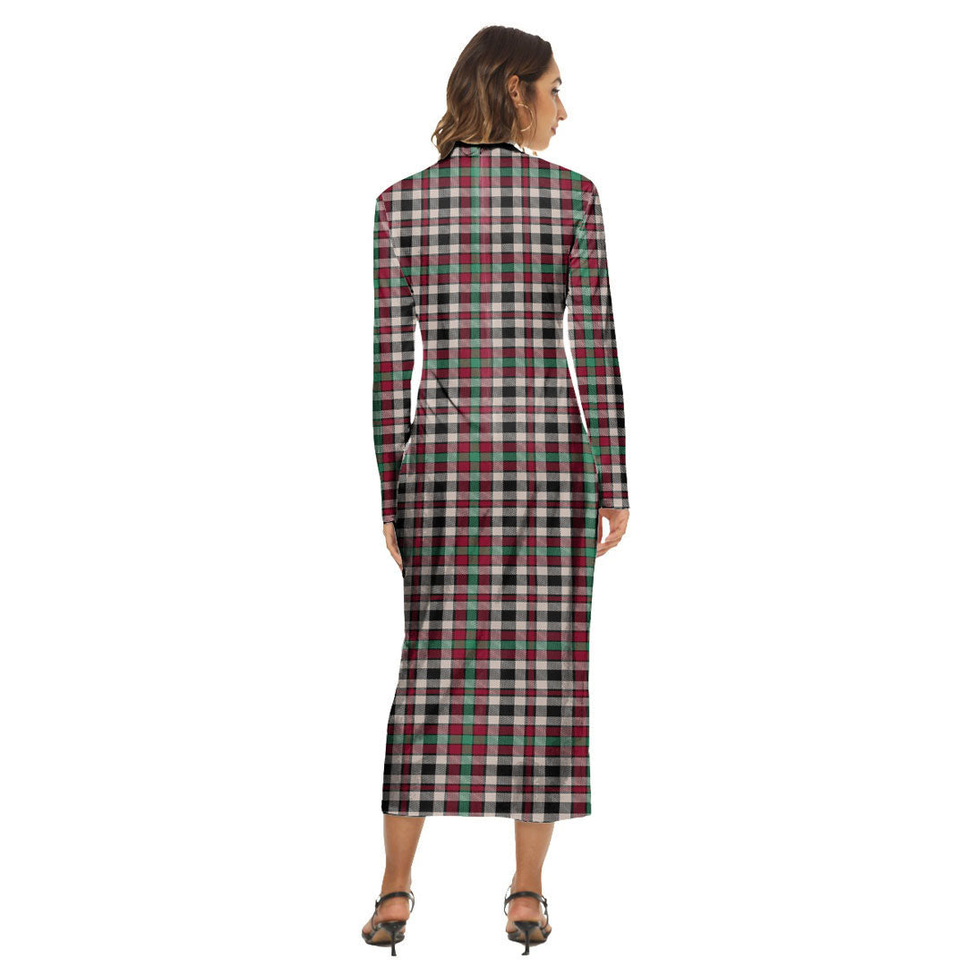 Borthwick Dress Ancient Tartan Plaid Women's Hip Dress