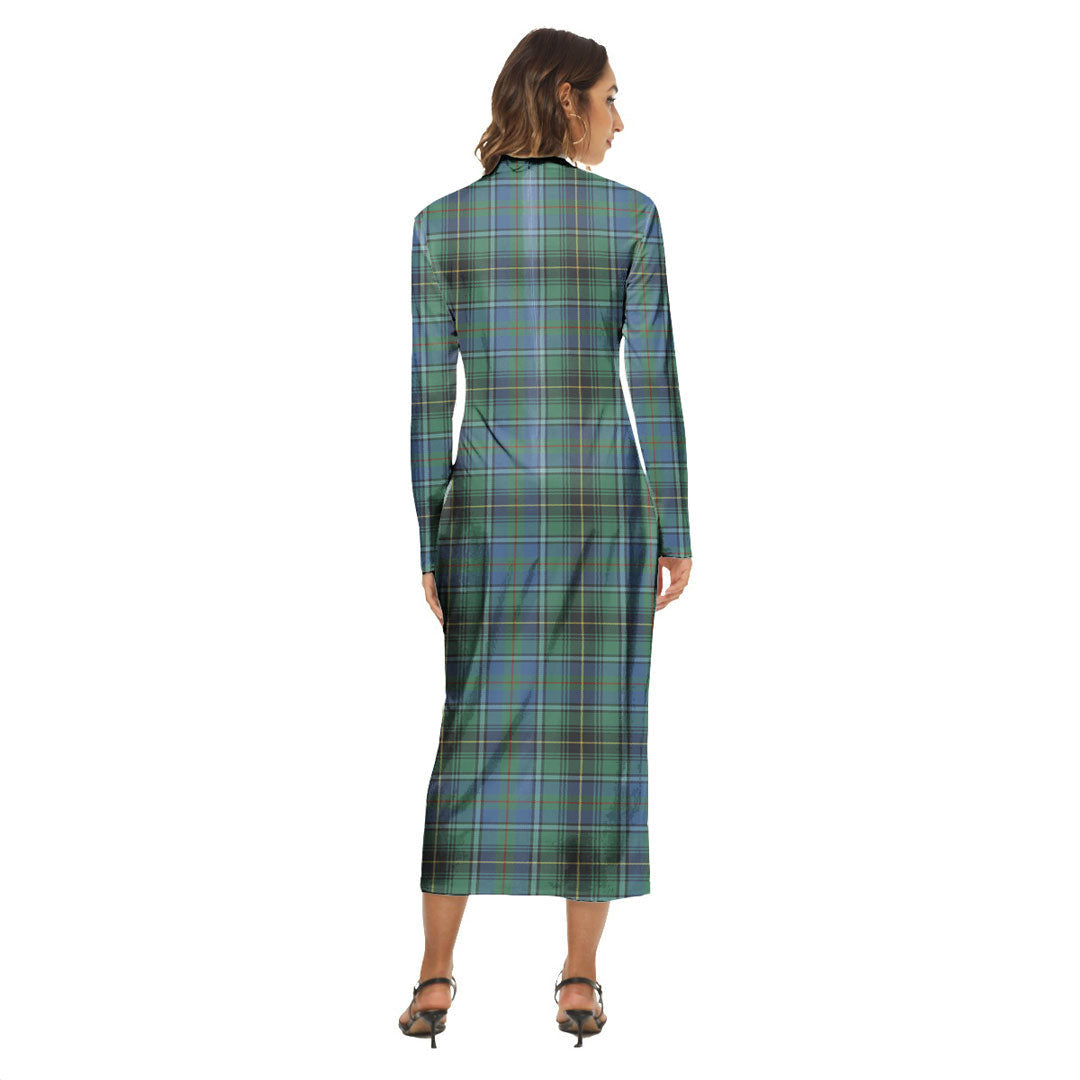 MacInnes Ancient Tartan Crest Women's Hip Dress