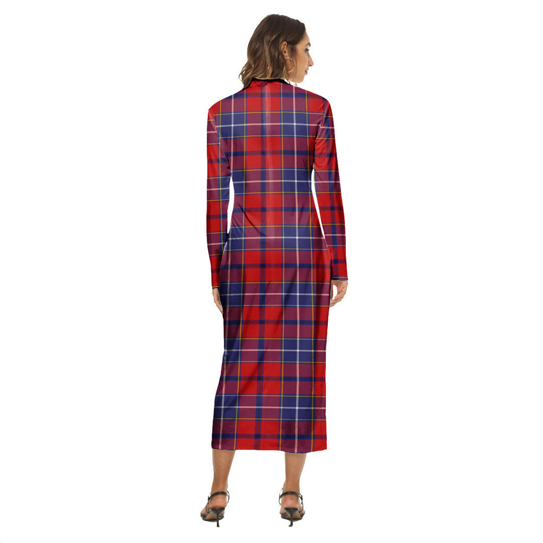 Wishart Dress Tartan Crest Women's Hip Dress