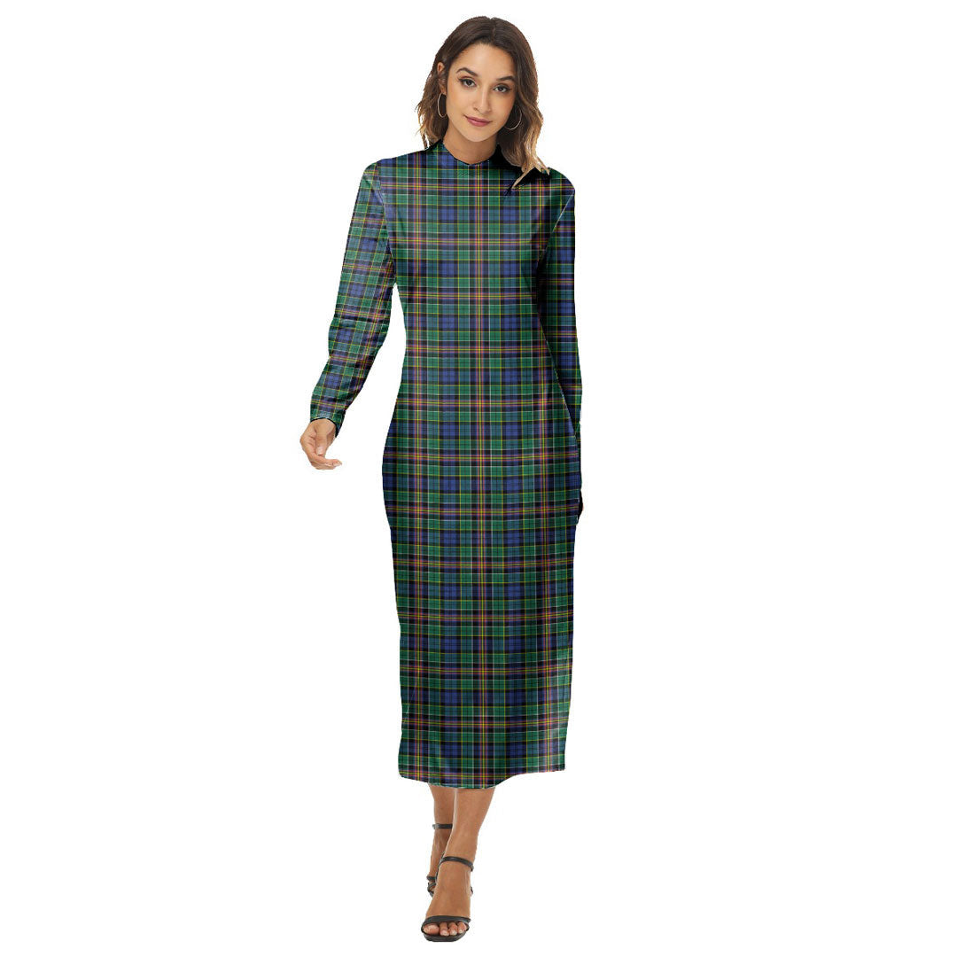 Allison Tartan Plaid Women's Hip Dress