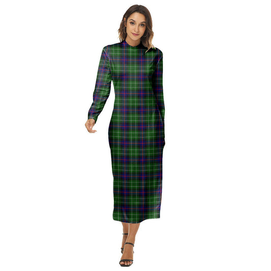 Leslie Hunting Tartan Plaid Women's Hip Dress