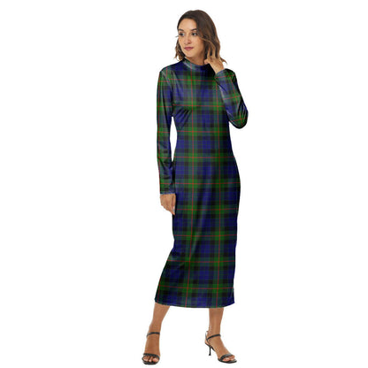 Gunn Modern Tartan Plaid Women's Hip Dress