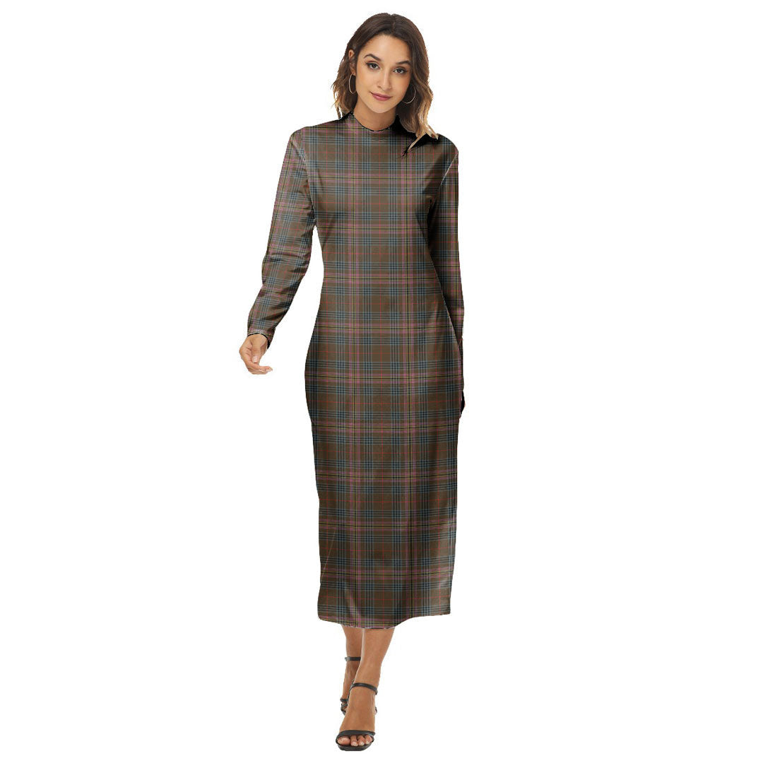 Kennedy Weathered Tartan Plaid Women's Hip Dress