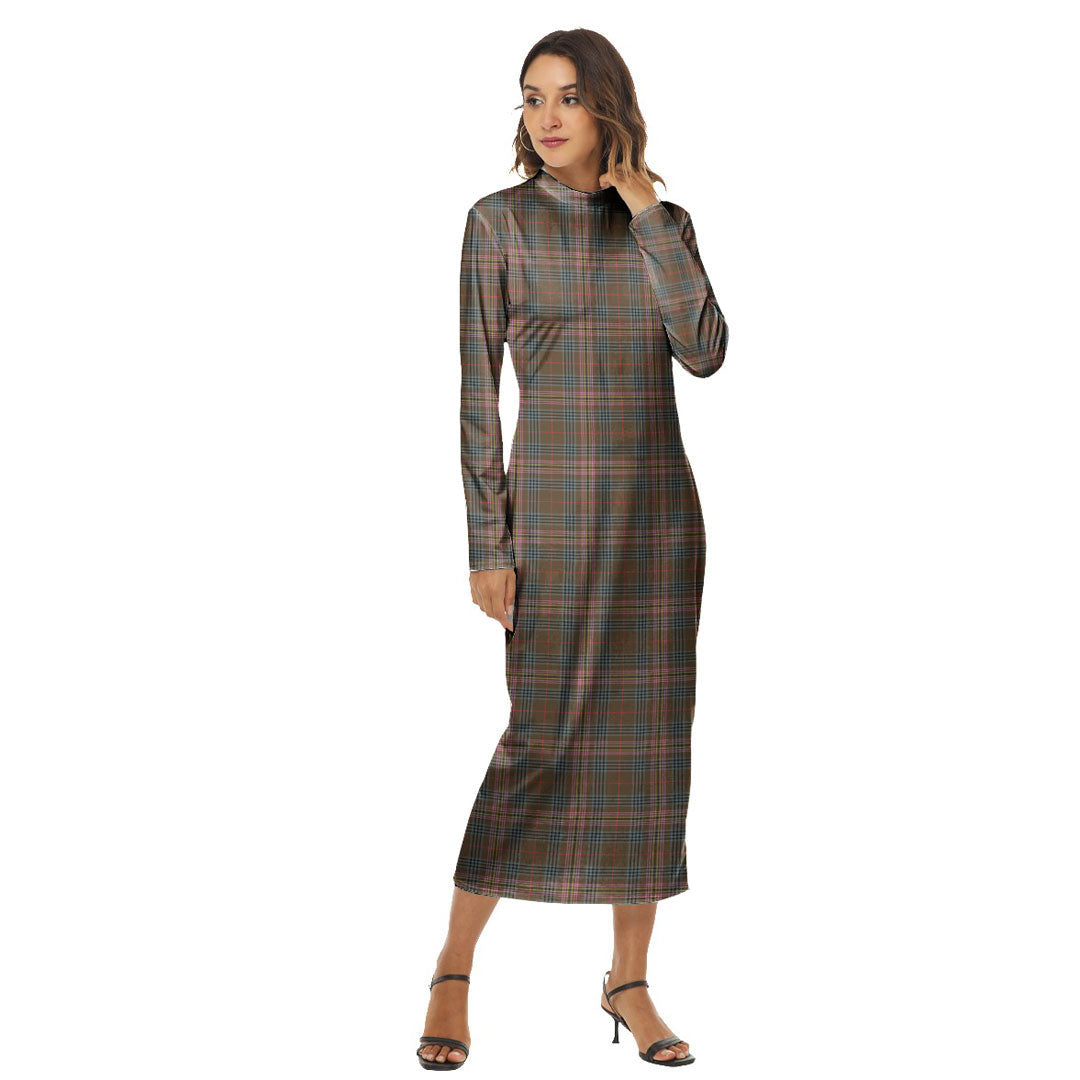 Kennedy Weathered Tartan Plaid Women's Hip Dress