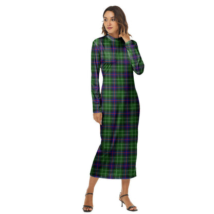 Leslie Hunting Tartan Plaid Women's Hip Dress