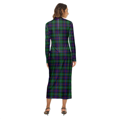 Campbell of Cawdor Modern Tartan Crest Women's Hip Dress