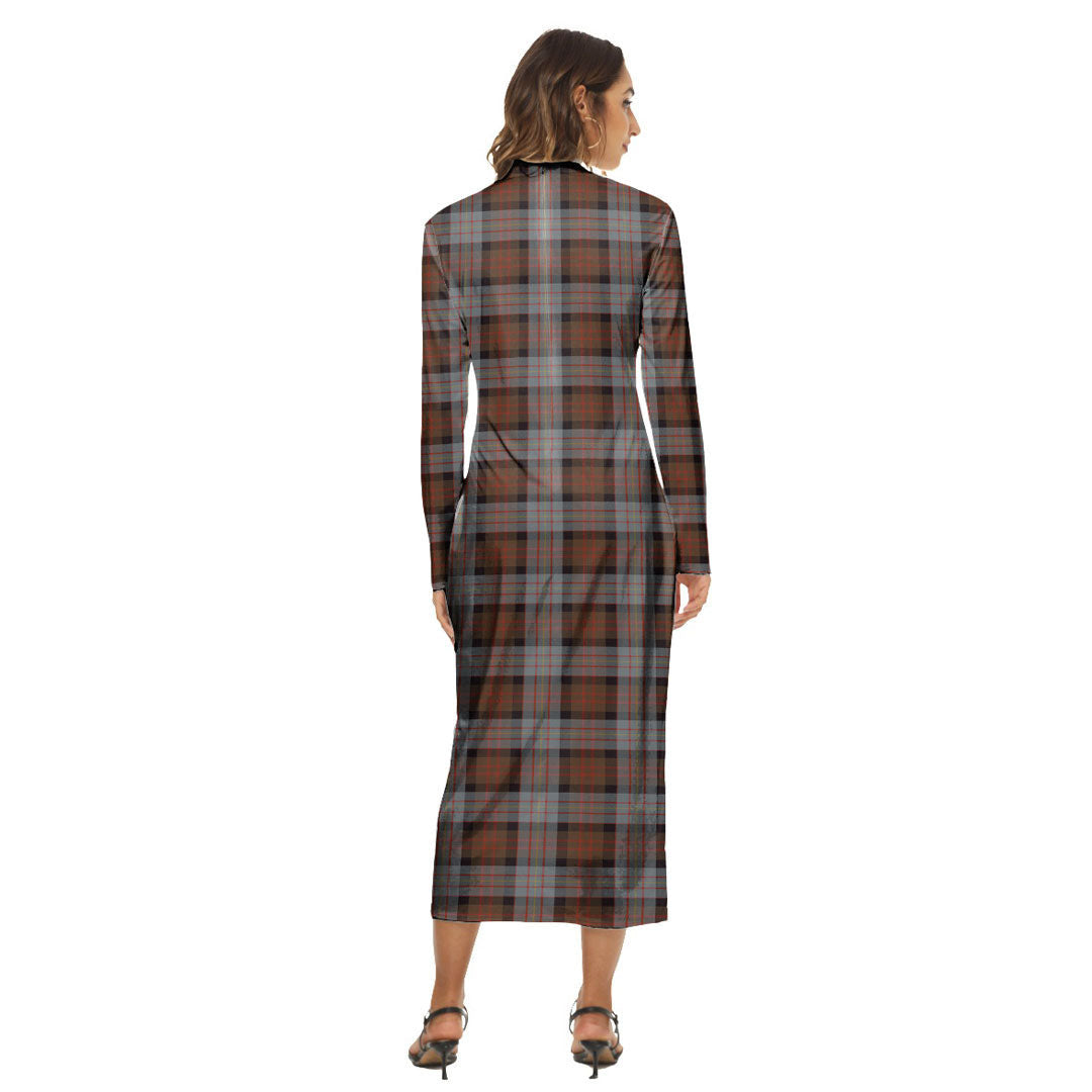 Cameron of Erracht Weathered Tartan Plaid Women's Hip Dress