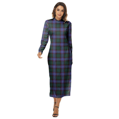 Hunter Modern Tartan Plaid Women's Hip Dress