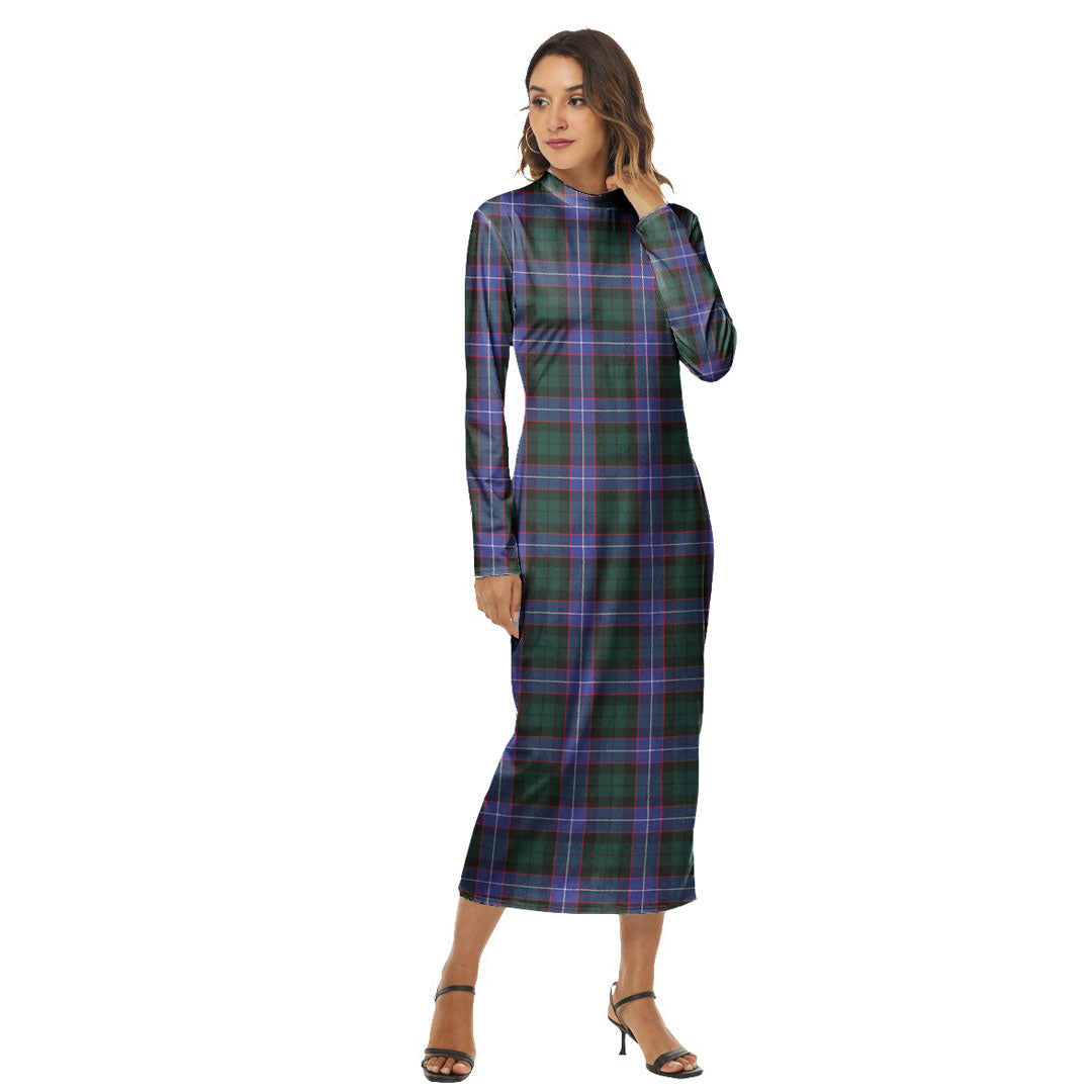 Hunter Modern Tartan Plaid Women's Hip Dress