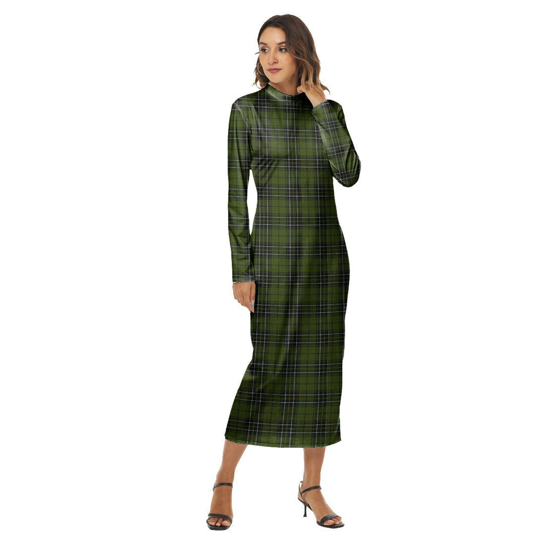 MacLean Hunting Tartan Plaid Women's Hip Dress