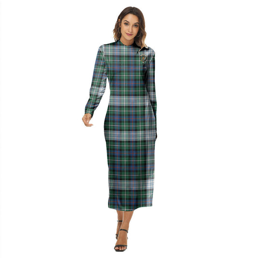 MacKenzie Dress Ancient Tartan Crest Women's Hip Dress