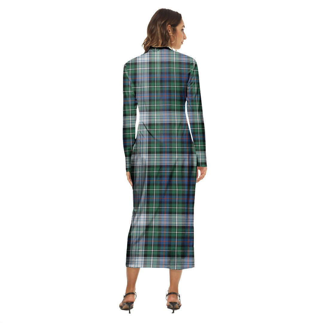 MacKenzie Dress Ancient Tartan Crest Women's Hip Dress