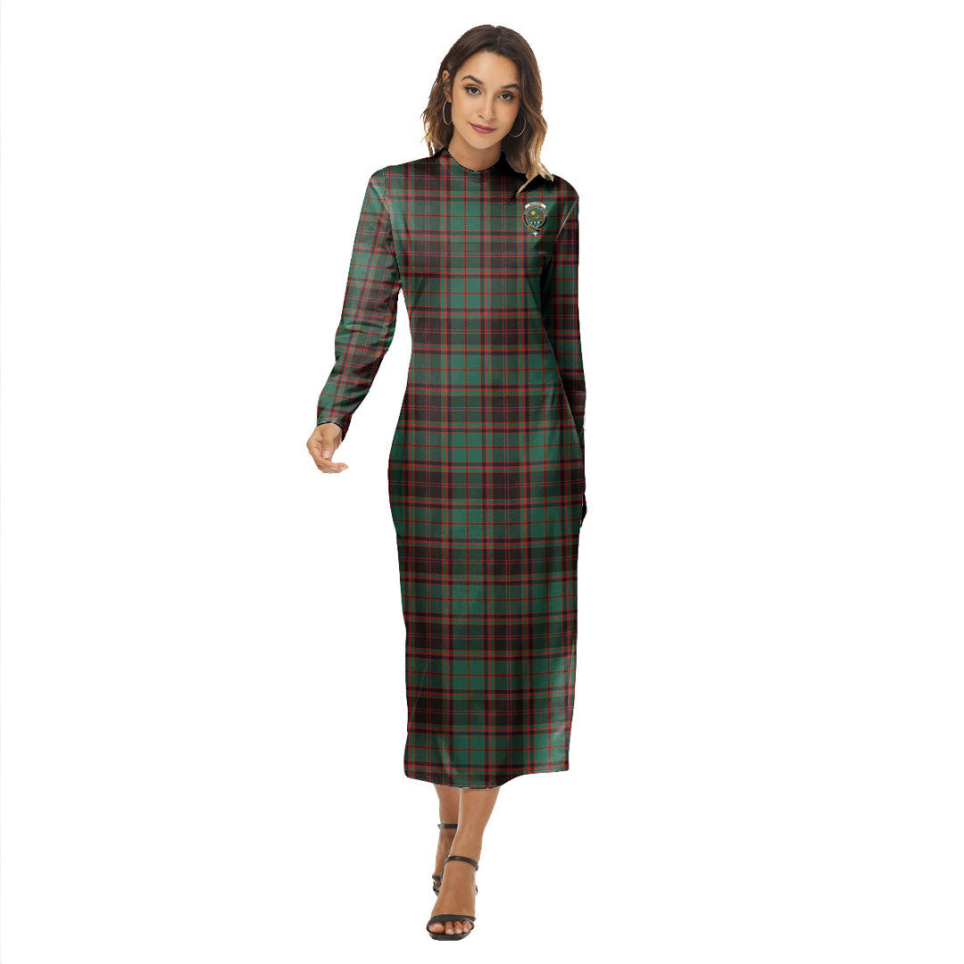 Buchan Ancient Tartan Crest Women's Hip Dress