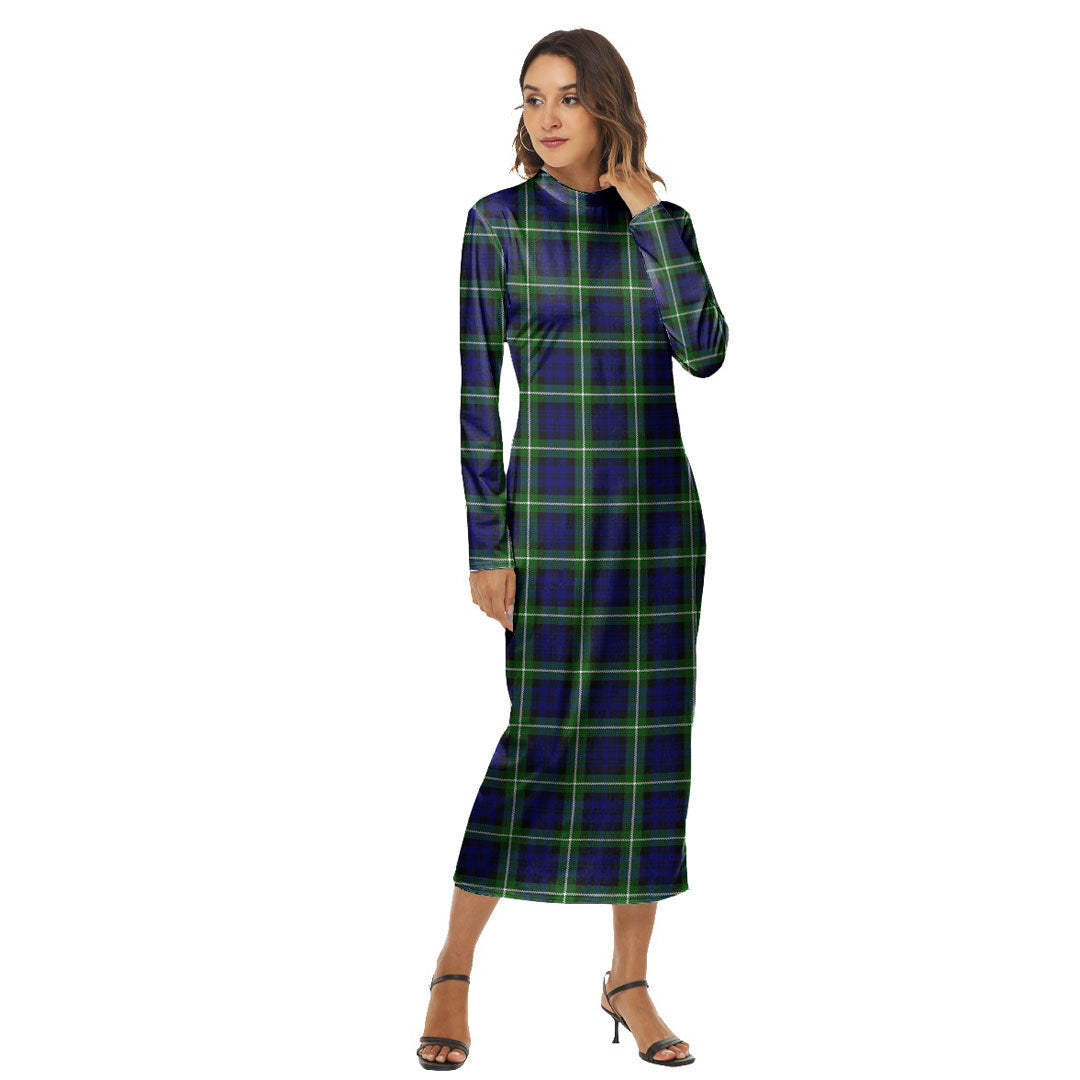 Lamont Modern Tartan Plaid Women's Hip Dress