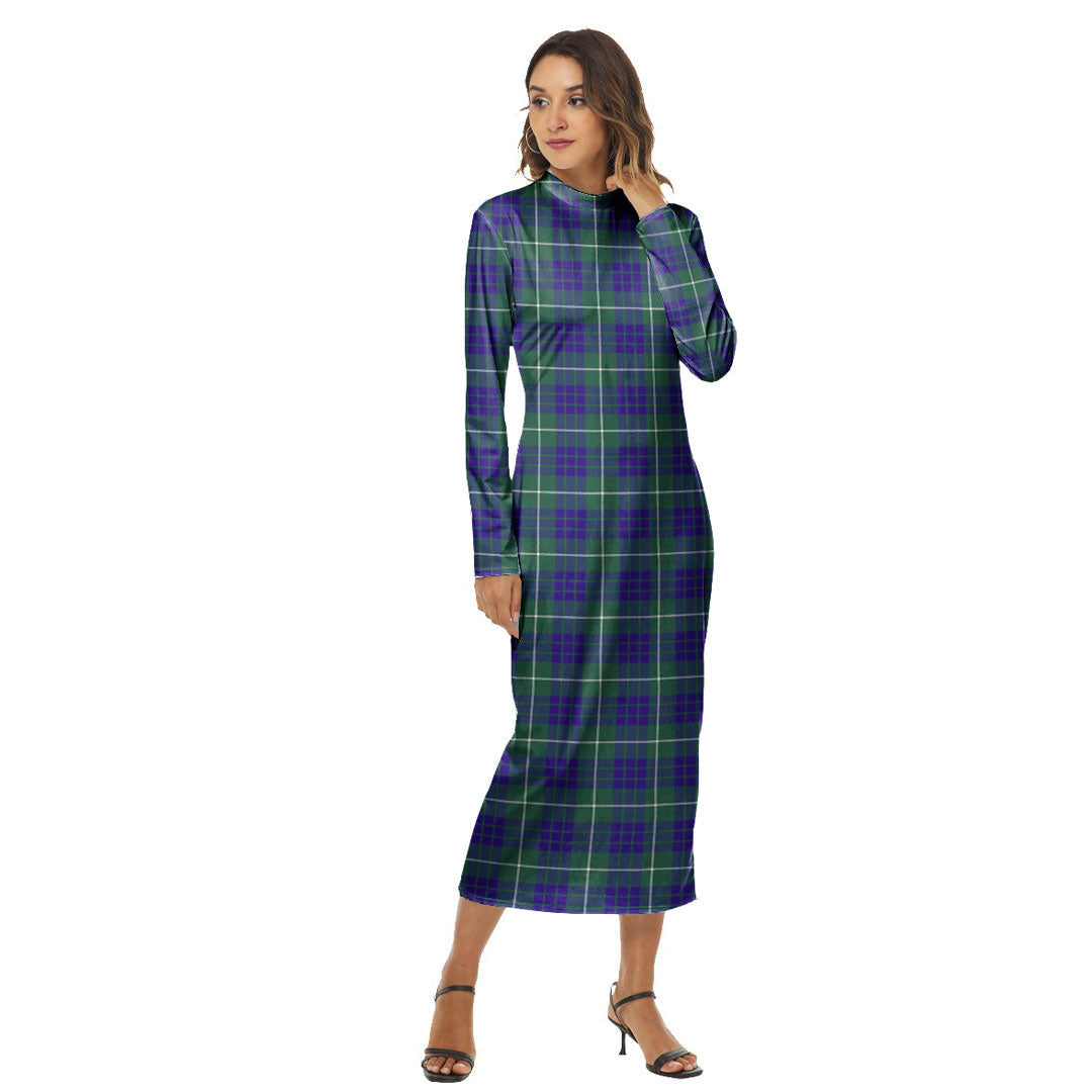 Hamilton Hunting Modern Tartan Plaid Women's Hip Dress