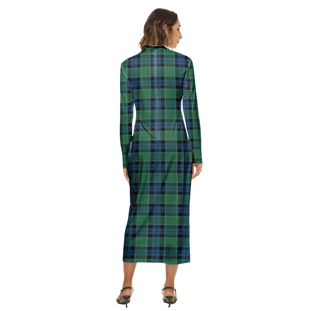 Graham of Menteith Ancient Tartan Plaid Women's Hip Dress