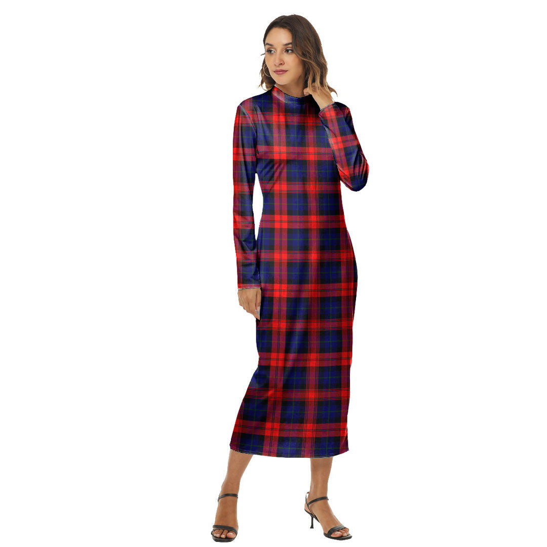 MacLachlan Modern Tartan Plaid Women's Hip Dress