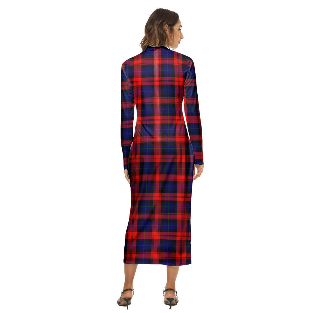 MacLachlan Modern Tartan Plaid Women's Hip Dress