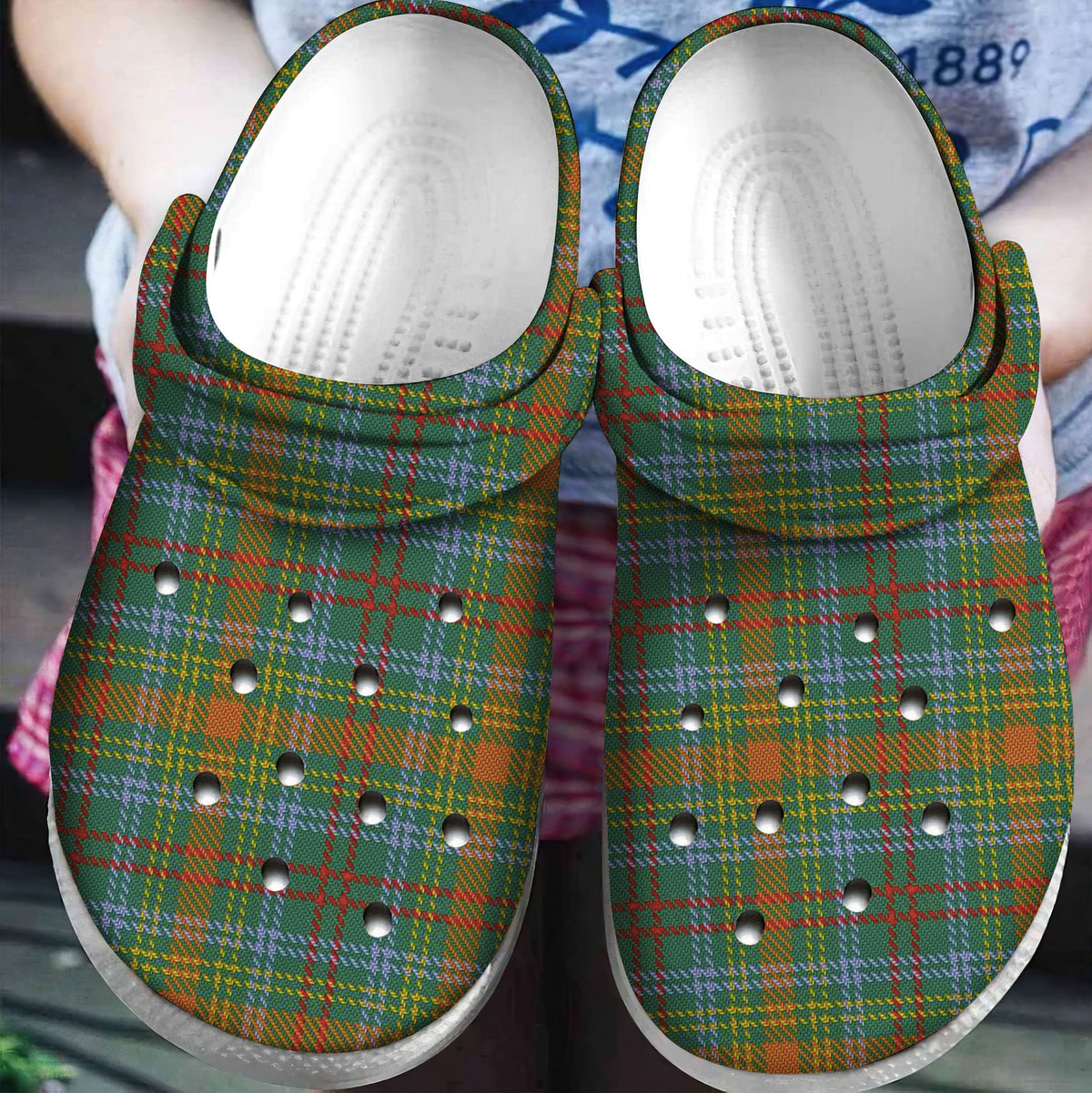 O'Brien Tartan Plaid Crocs