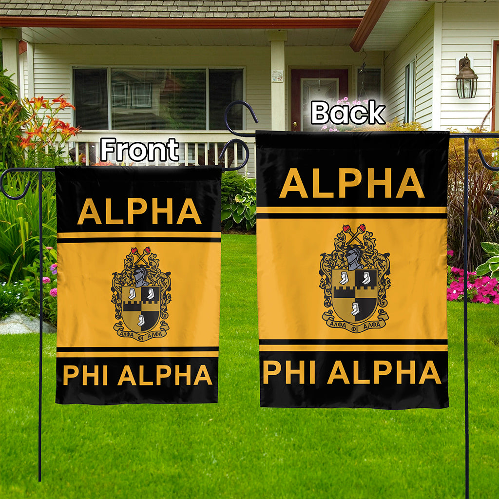 Alpha Phi Alpha Crest Garden Flag T09