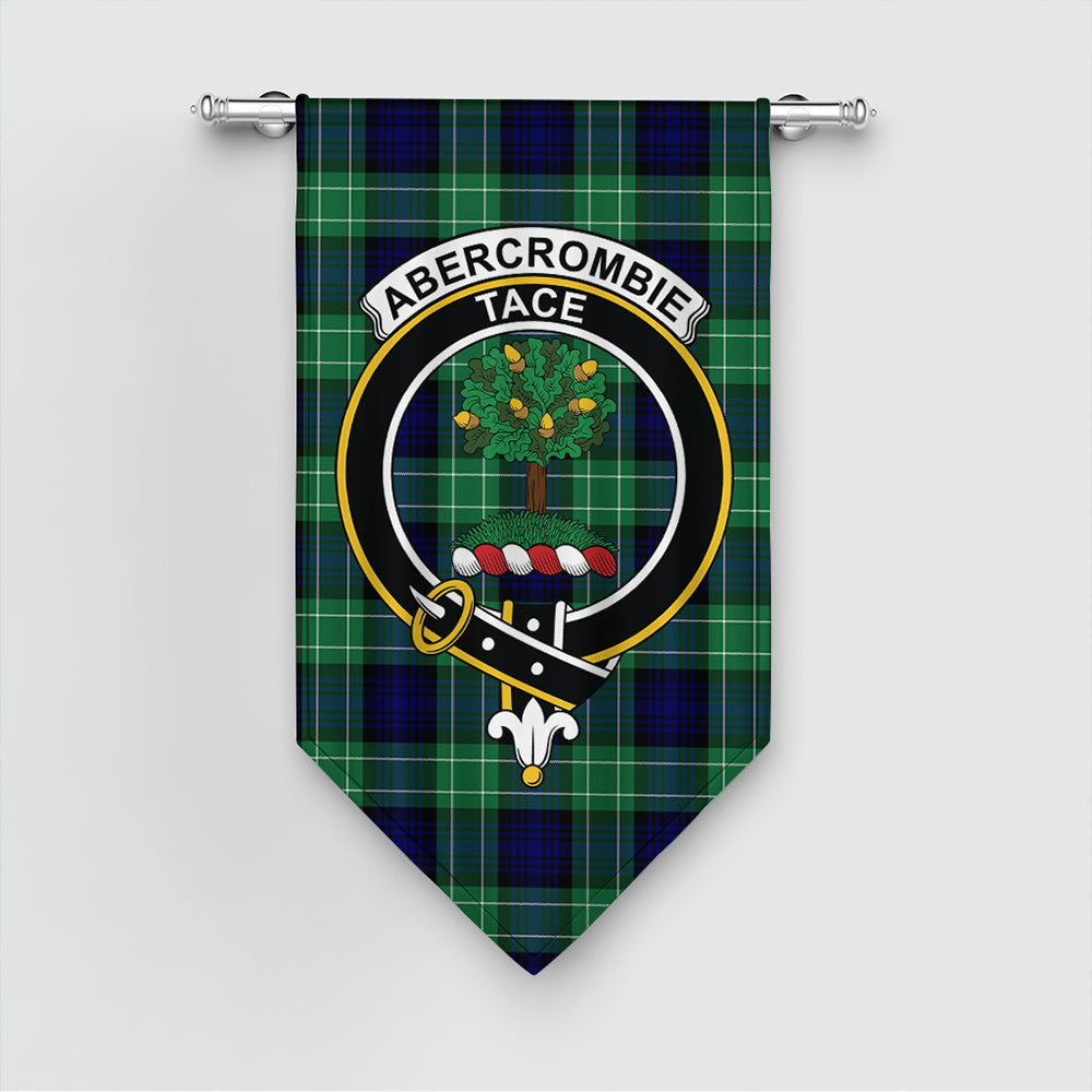 Abercrombie Tartan Crest Gonfalon