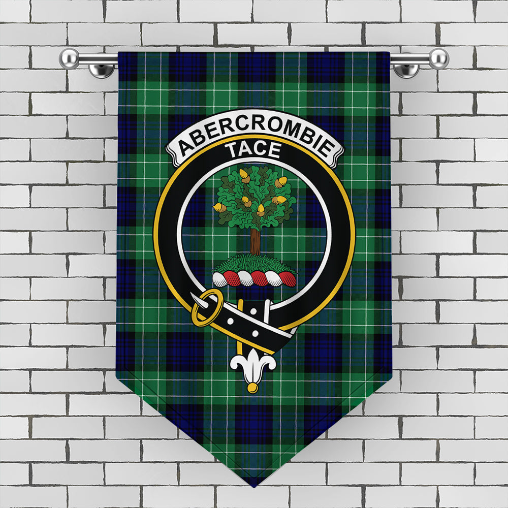 Abercrombie Tartan Crest Gonfalon