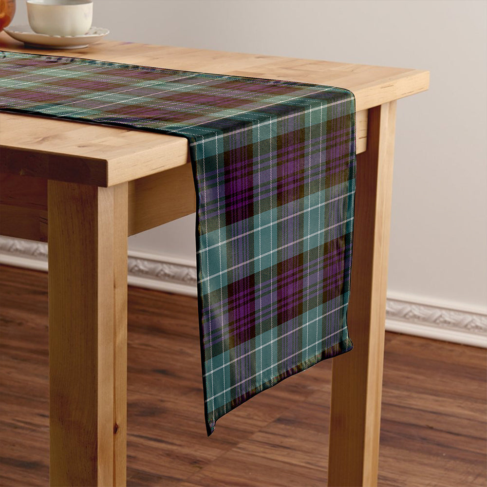 Abercrombie Weathered Tartan Crest Table Runner