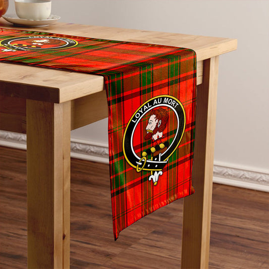 Adair Tartan Crest Table Runner