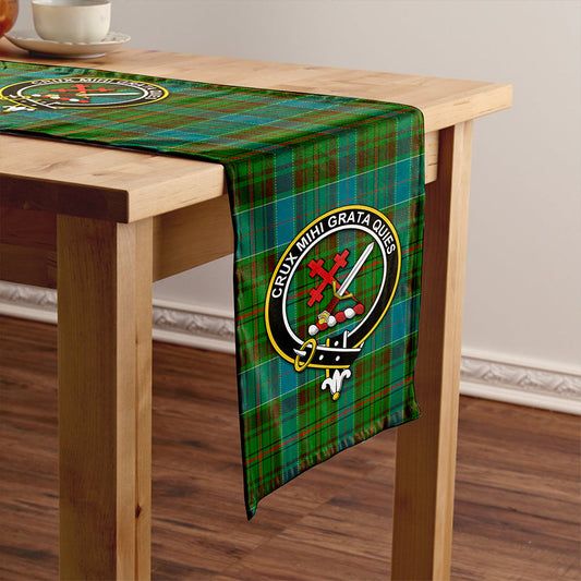 Adam Ancient Tartan Crest Table Runner