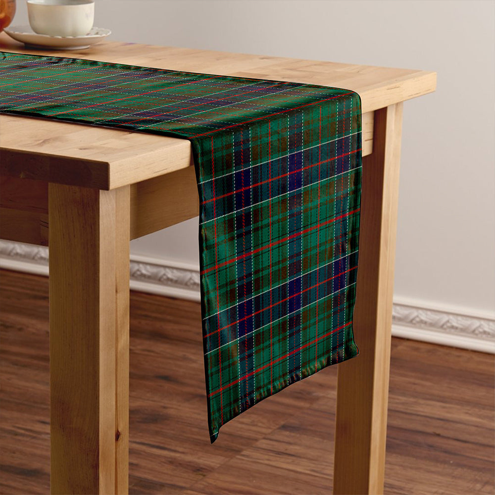 Adam Modern Tartan Crest Table Runner