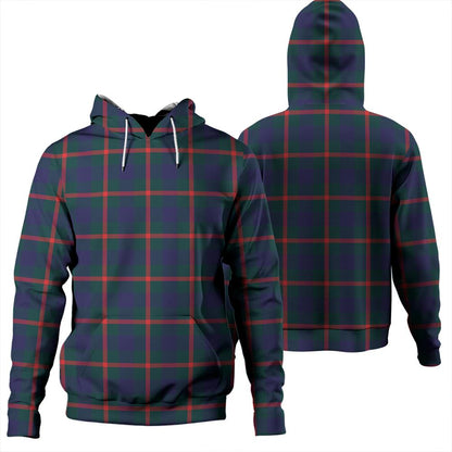 Agnew Modern Tartan Plaid Hoodie