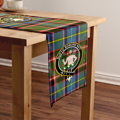 Aikenhead Tartan Crest Table Runner