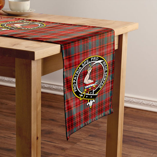 Ainslie Tartan Crest Table Runner